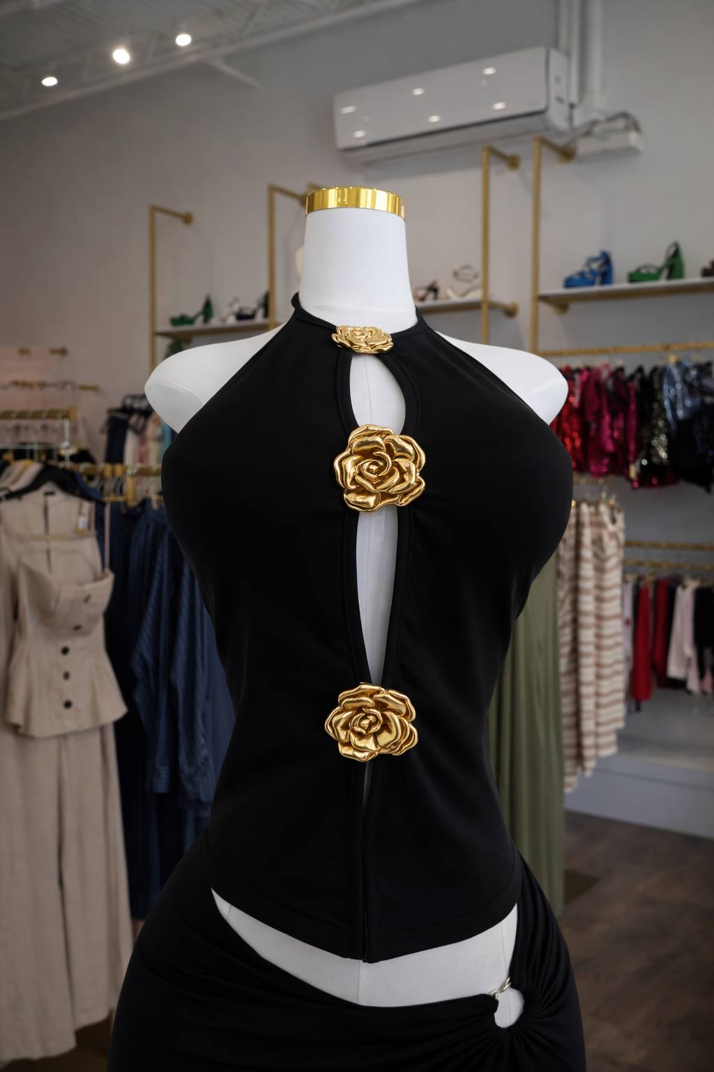 Midnight Rose Top